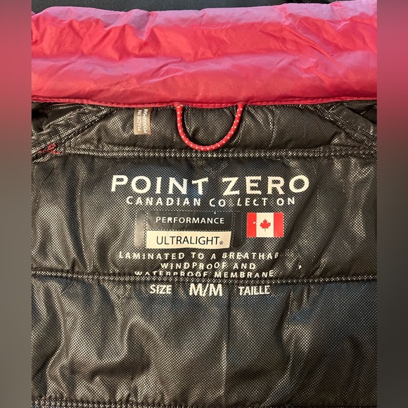 Point Zero Red Puffer Mens Medium - Picture 6 of 8